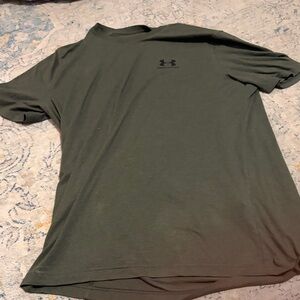 Under Armour Men's Olive Short Sleeve Tee